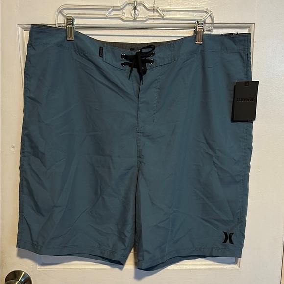 Hurley Men's Blue Swim Shorts - Picture 1 of 5